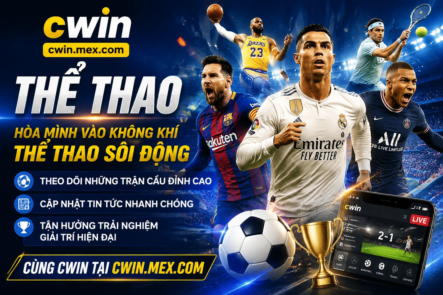 CWIN trang chủ chính thức