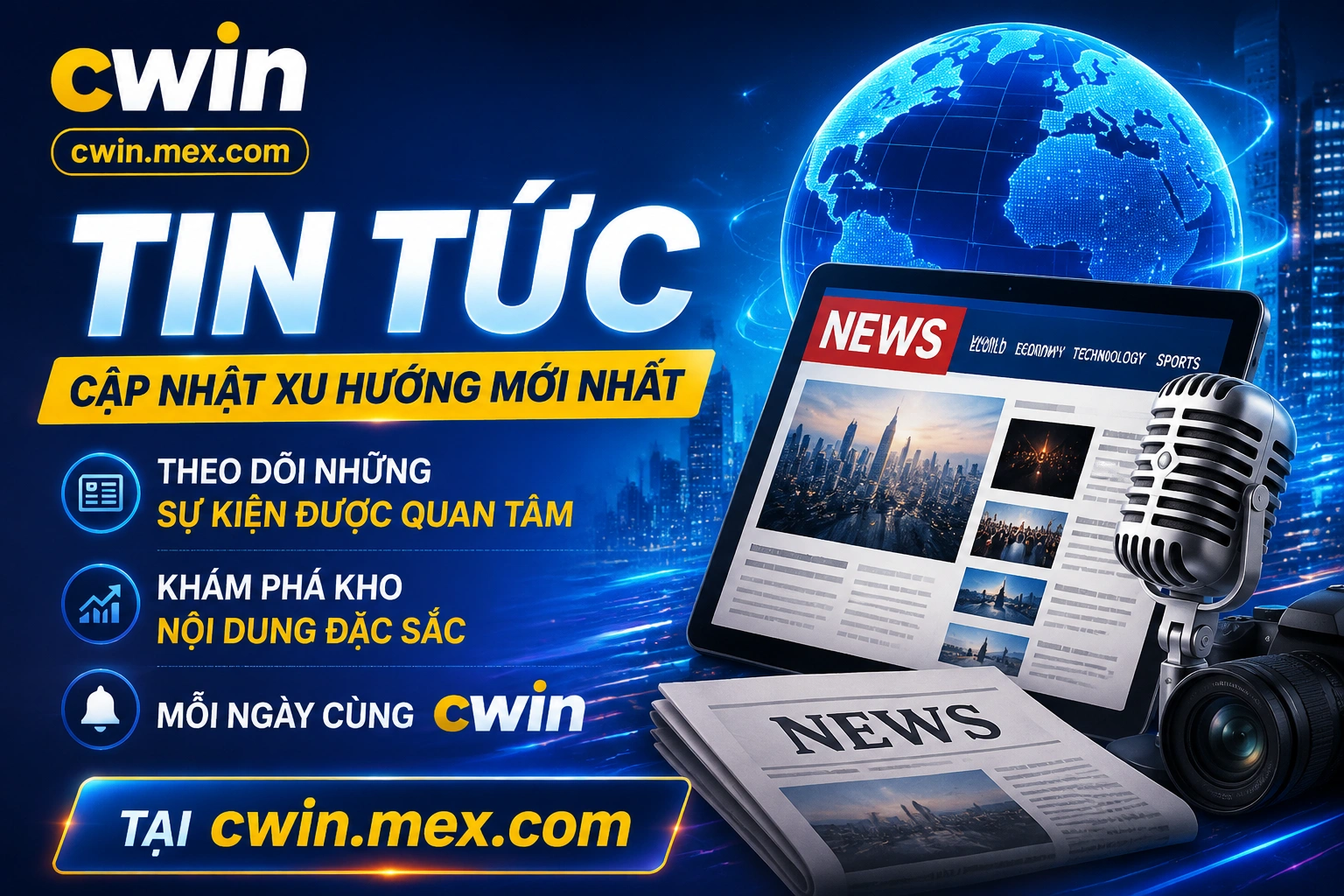 CWIN trải nghiệm người chơi