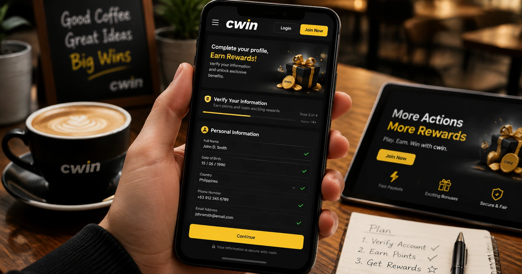 Hướng dẫn nhận thưởng 58k cwin dễ dàng và nhanh chóng - image 2